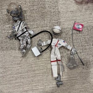 Barbie Astronaut NASA outfit and I think a Ken astronaut outfit with accessories